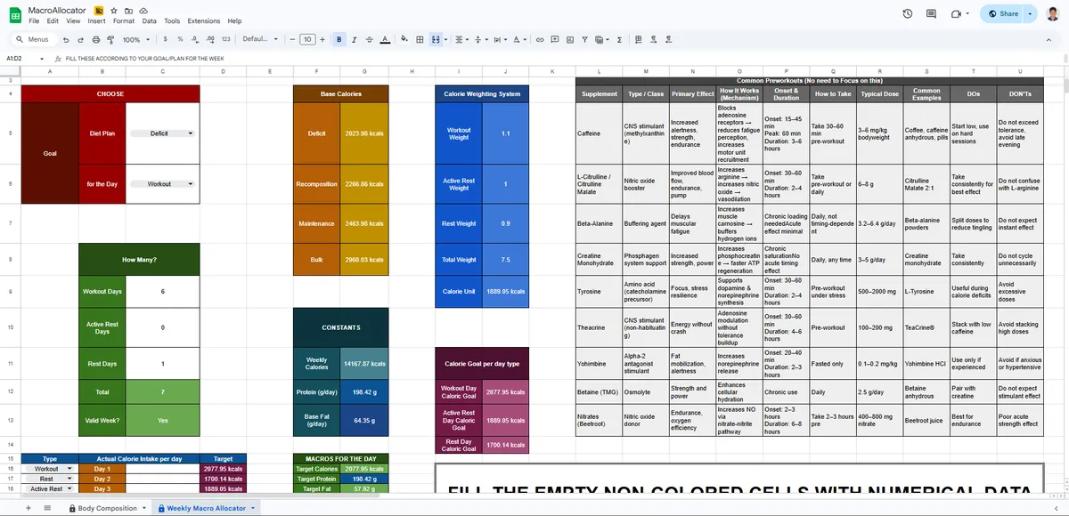 Nutrition Process Automation project preview